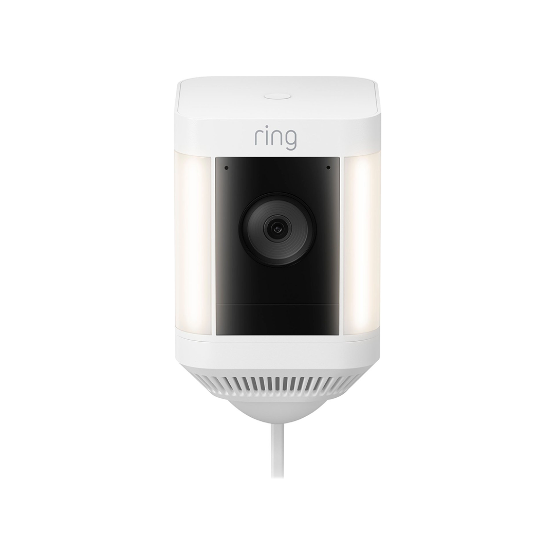 Ring Spotlight Cam Plus Plug In - White - B2B - Blackwire